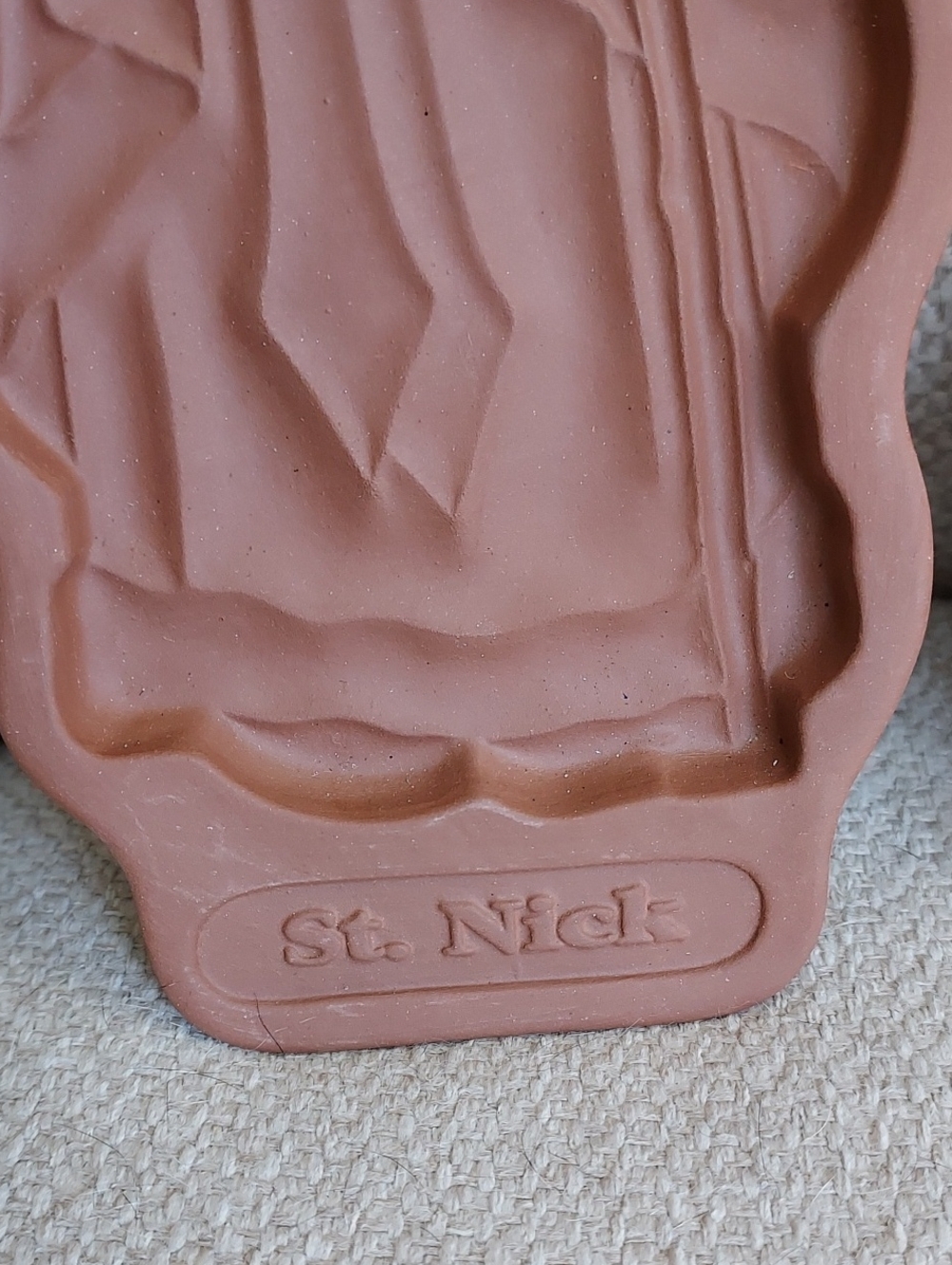 VINTAGE Longaberger St. Nick (1993) & Kriss Kringle (1991) Candy/Cookie Molds - Picture 3 of 14